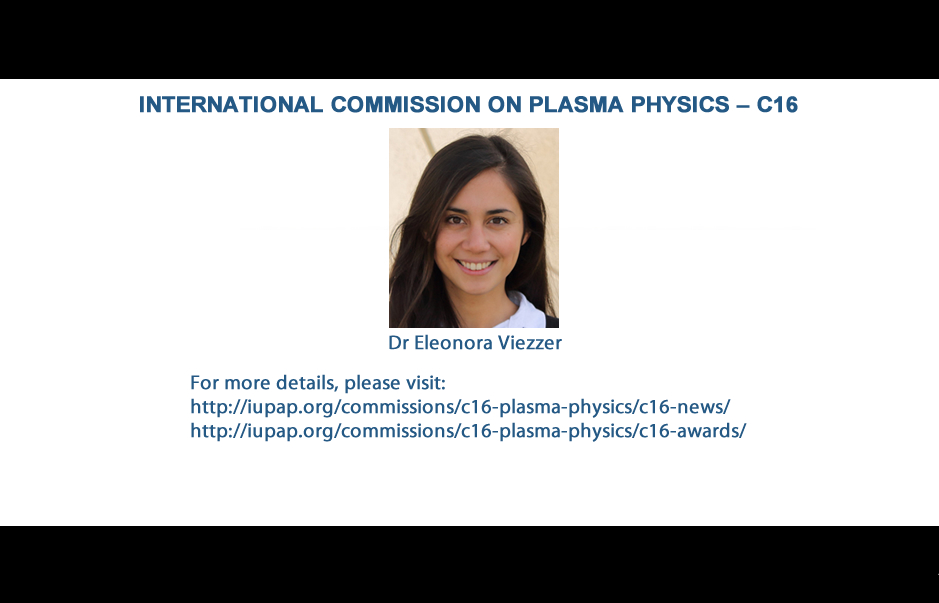 INTERNATIONAL COMMISSION ON PLASMA PHYSICS – C16