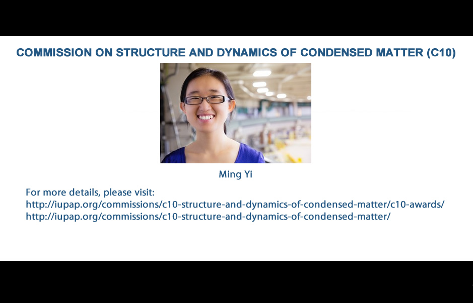 COMMISSION ON STRUCTURE AND DYNAMICS OF CONDENSED MATTER (C10)